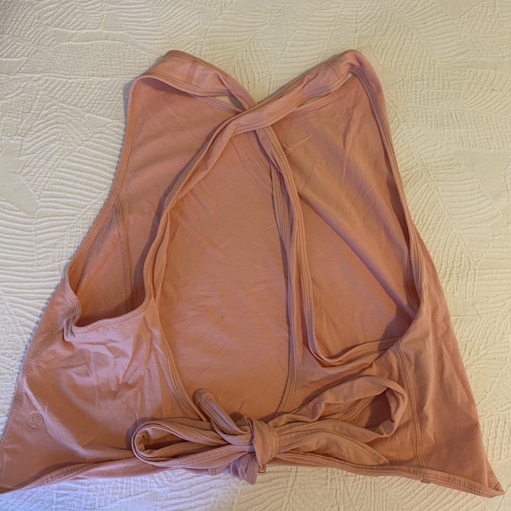 Lululemon Sculpt Tank Cropped with Open Back